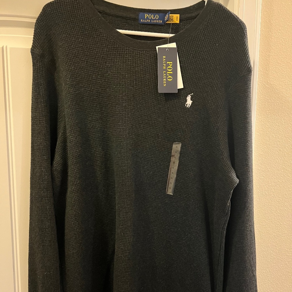 Men's polo by Ralph lauren long sleeve XL